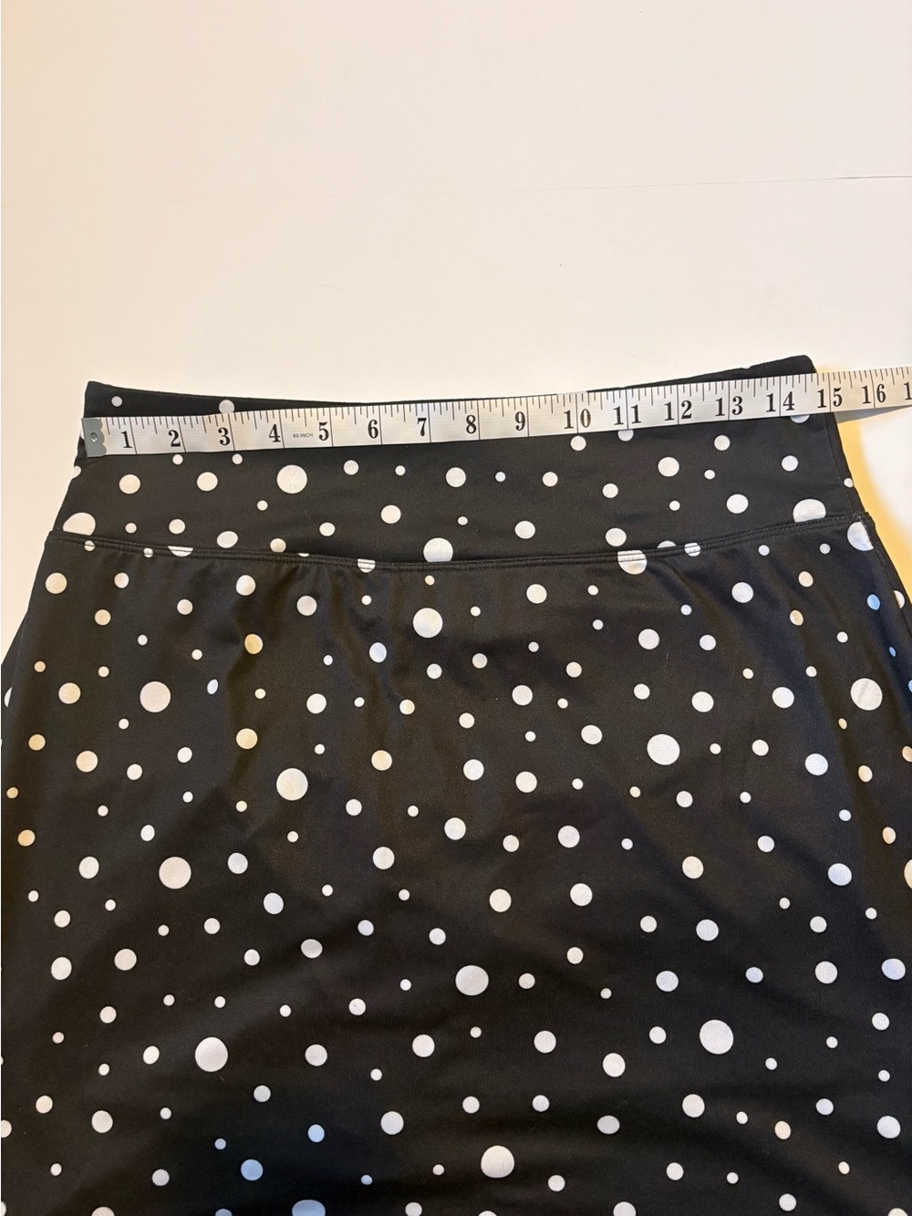Black Polka Dot Women’s Skort Duo, Sz M. - Picture 2 of 12